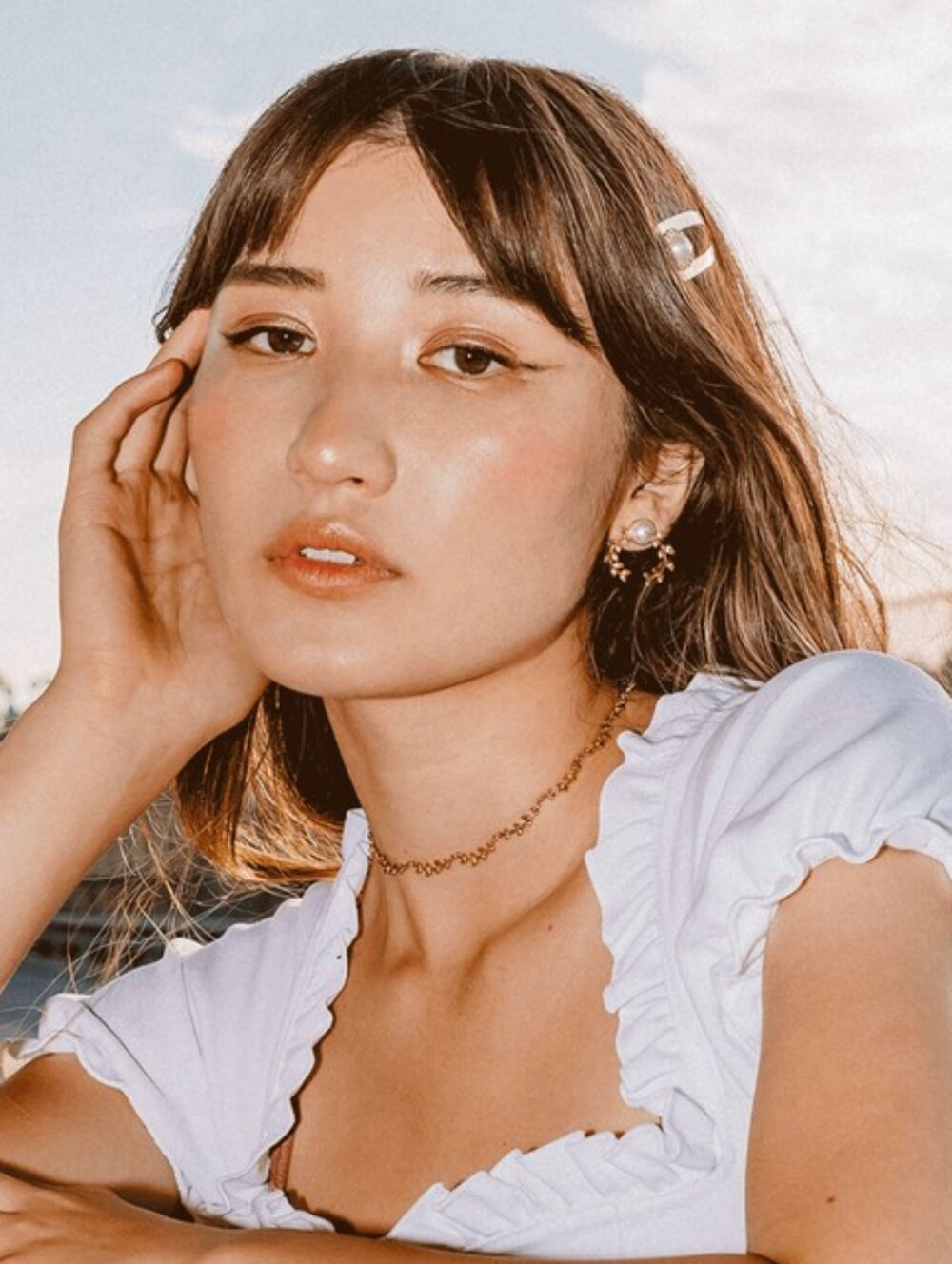 En Route Jewelry x Bestdressed Gold Leaf Choker Necklace